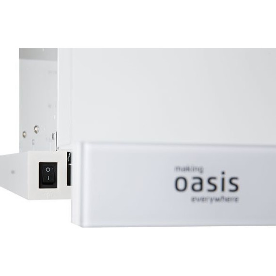 Вытяжка Oasis UV-60WG (F) (белое стекло) - фото 4