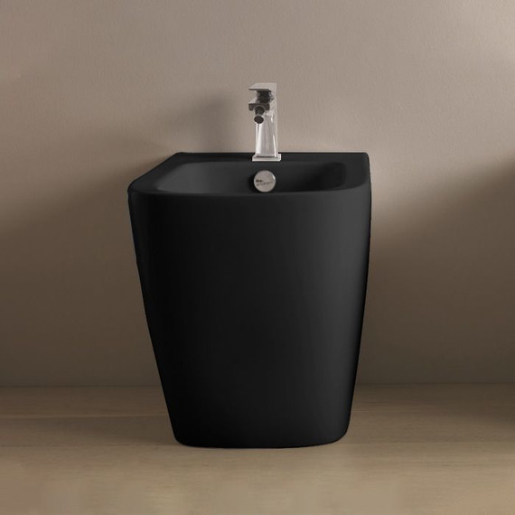 Биде напольное ArtCeram A16 ASB002 17 00 nero matt - фото 