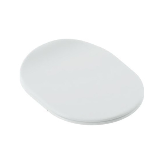 Сиденье с крышкой для унитаза Artceram Chic микролифт CHA001 05 71 (петли хром) белый матовый - фото 