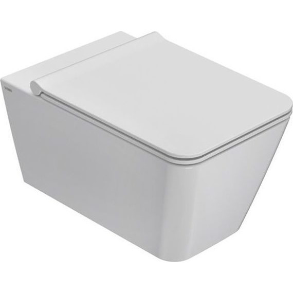 Унитаз подвесной безободковый Globo Stone STS05.BO, белый матовый, Цвет производителя: белый матовый - фото 