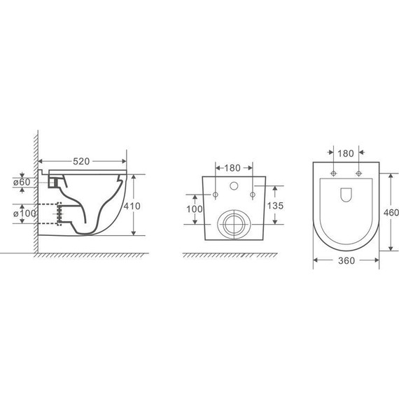 Инсталляция с подвесным унитазом Azario Fora AZ-8010-1000+AZ-8200-0011+AZ-0017 E-R - фото 8