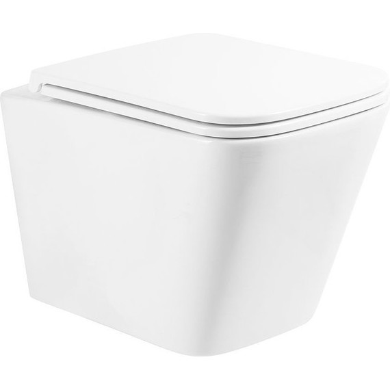 Унитаз подвесной безободковый BelBagno Ardente-Tor BB520CH-TOR (Система смыва торнадо) - фото 2