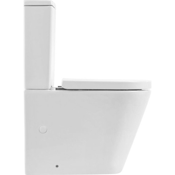 Унитаз-компакт безободковый BelBagno Flay-Tor BB2149CP-TOR (Система смыва торнадо) - фото 9