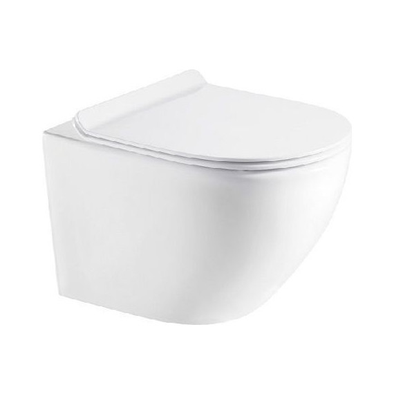 Инсталляция Loranto с подвесным безободковым унитазом Azario Fora 4501+AZ-0067 - фото 4