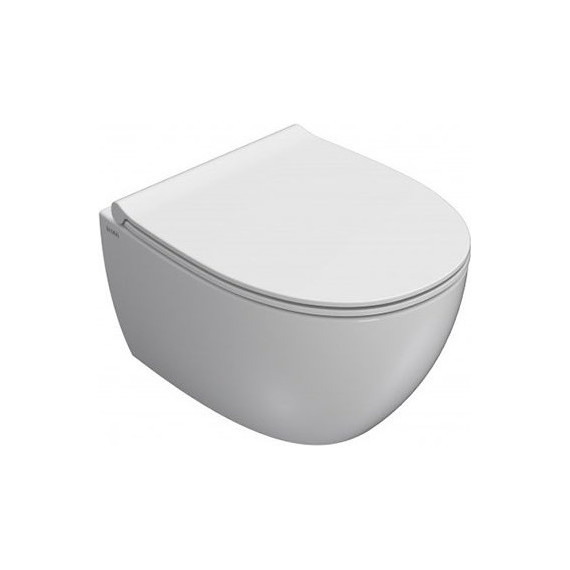 Унитаз подвесной безободковый Globo 4all MDS04.BI, Цвет производителя: белый - фото 