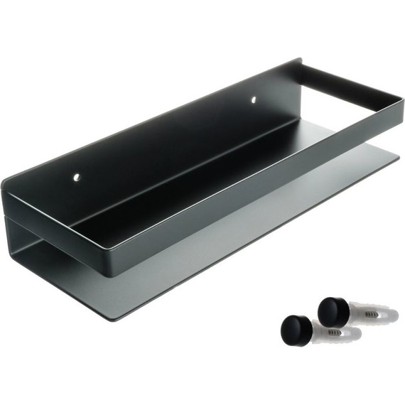 Полка прямоугольная Fixsen Hotel FX-31003G 30 см, чёрный - фото 