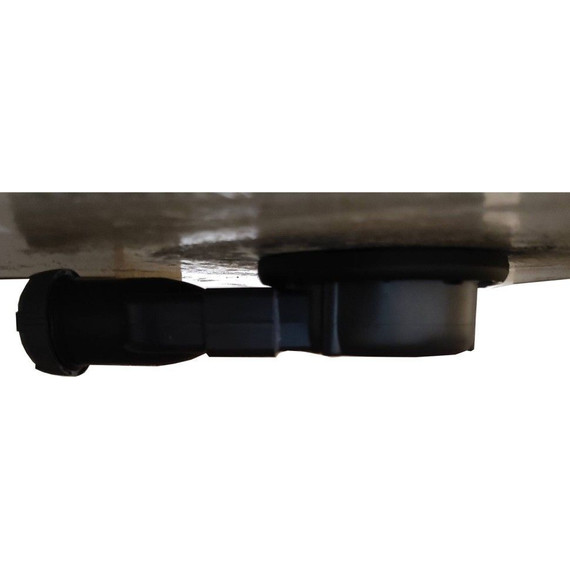 Поддон Sanitana Rocks 90x90 см, чёрный - фото 4