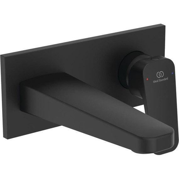 Смеситель для раковины настенный Ideal Standard Ceraplan BD244XG, черный матовый - фото 