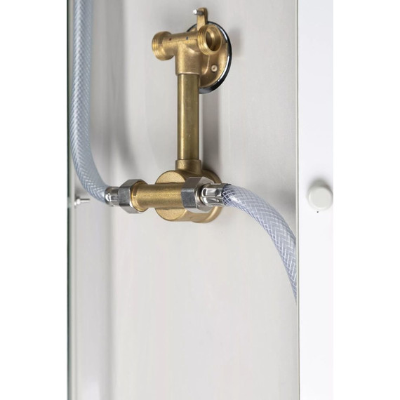 Душевая кабина Niagara Promo P120/80/40L/MT 120x80 см, с глубоким поддоном 40 см, профиль белый, стекло матовое (безсиликоновая сборка) - фото 8