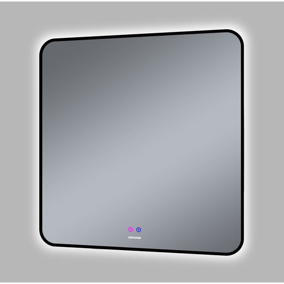 Зеркало Grossman Elegans-норма Black 80 см 1780802, черный - фото 2