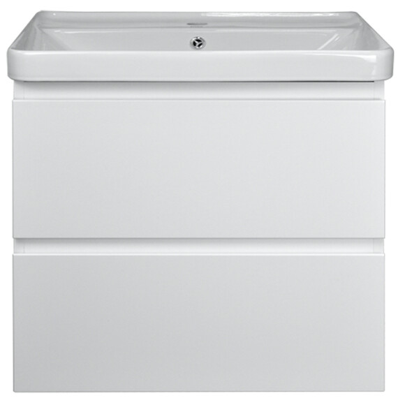 Тумба подвесная с раковиной Azario Мила 80 см CS00080142 - фото 