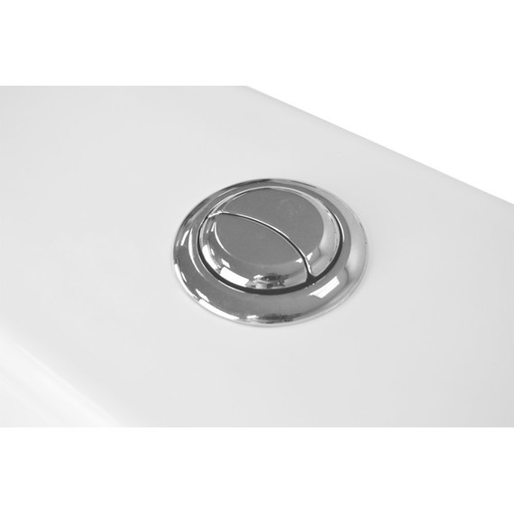 Унитаз-компакт безободковый Azario Quadro AZ-2175 с крышкой микролифт, Цвет производителя: белый - фото 10