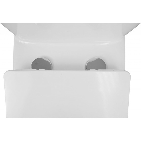 Унитаз-моноблок безободковый Azario Sente AZ-8614 с крышкой микролифт - фото 14