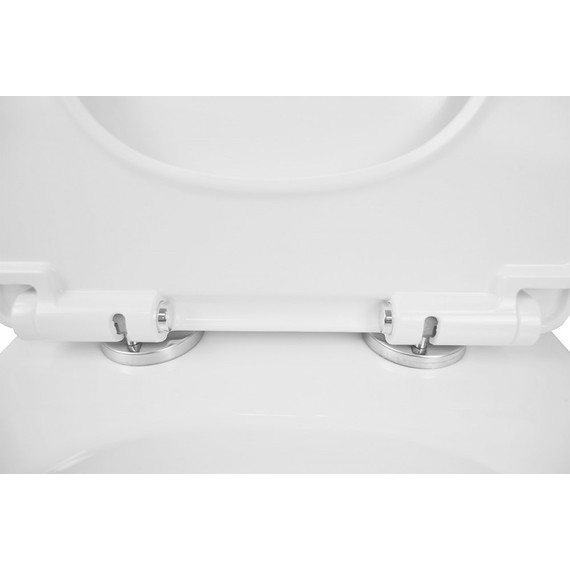 Унитаз-моноблок безободковый Azario Sente AZ-8614 с крышкой микролифт - фото 7