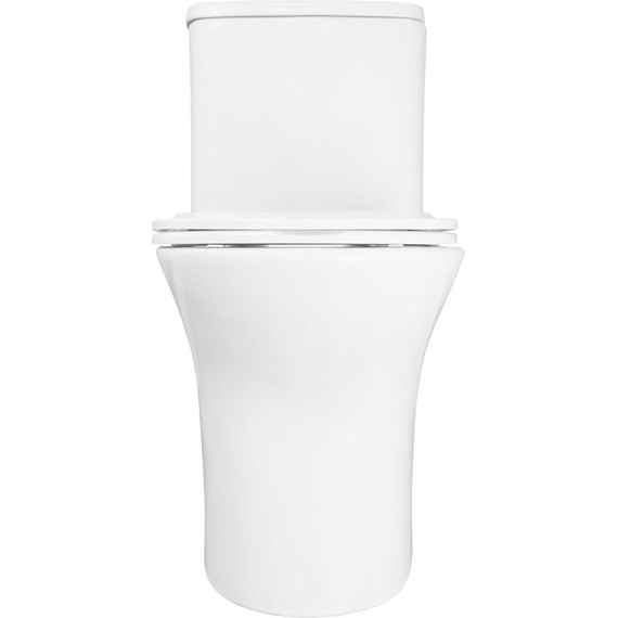 Унитаз-моноблок безободковый Azario Sente AZ-8614 с крышкой микролифт - фото 9