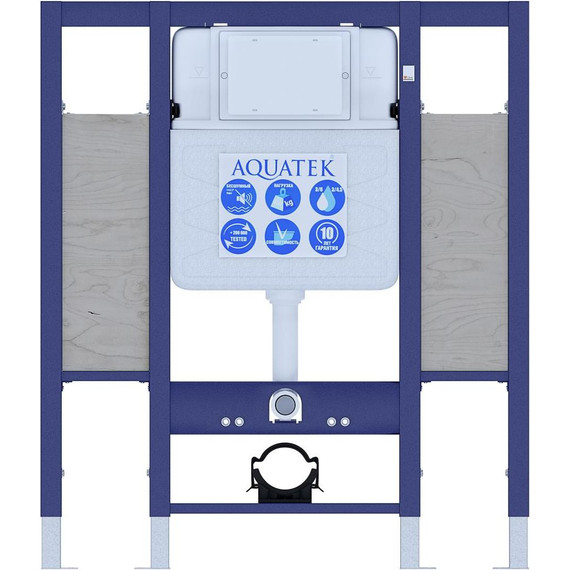 Инсталляция для унитаза Aquatek INS-0000015 (для людей с ограниченными возможностями) - фото 