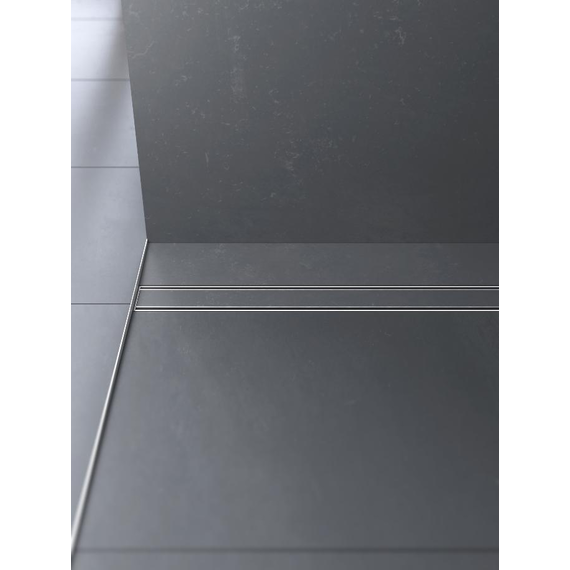 Трап Gruen Artstream 60 см LA1-H24L60E1 (под плитку), Цвет производителя: хром, Размер трапа: 600 - фото 4