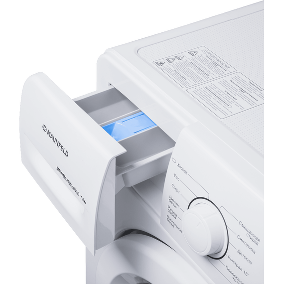 Стиральная машина Maunfeld MFWM127WH051D - фото 6