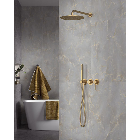 Душевая система для душа Timo Saona SX-2349/17SM, золото матовое - фото 2
