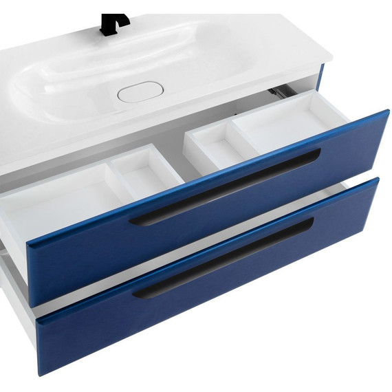 Тумба подвесная с раковиной Cezares ECO-1200-2C-SO-SPF-P 120 см, Sapfiro - фото 13