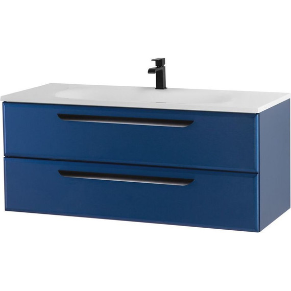 Тумба подвесная с раковиной Cezares ECO-1200-2C-SO-SPF-P 120 см, Sapfiro - фото 2