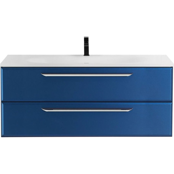 Тумба подвесная с раковиной Cezares ECO-1200-2C-SO-SPF-P 120 см, Sapfiro - фото 