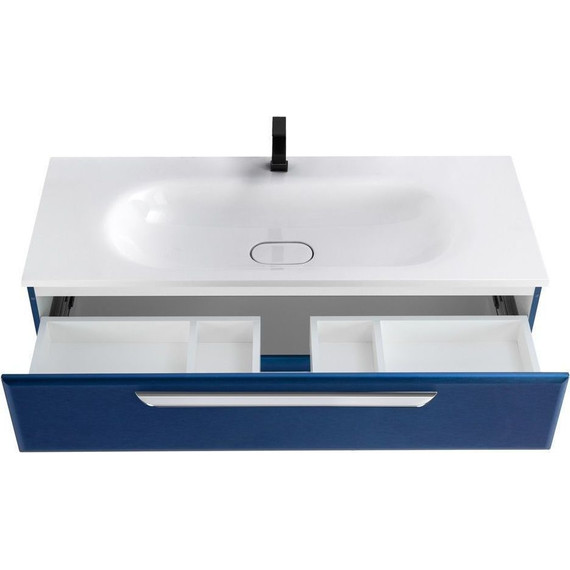 Тумба подвесная с раковиной Cezares ECO-1200-2C-SO-SPF-P 120 см, Sapfiro - фото 10