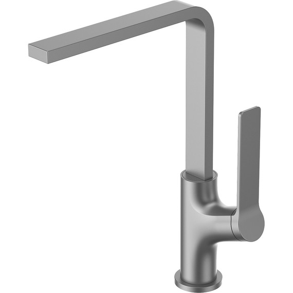 Смеситель для кухни Azario Vise AZ-VQQ568330AJ, графит, Цвет производителя: оружейная сталь - фото 