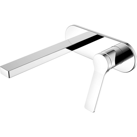 Смеситель для раковины настенный Azario Vise AZ-VSA148330C, Цвет производителя: хром - фото 
