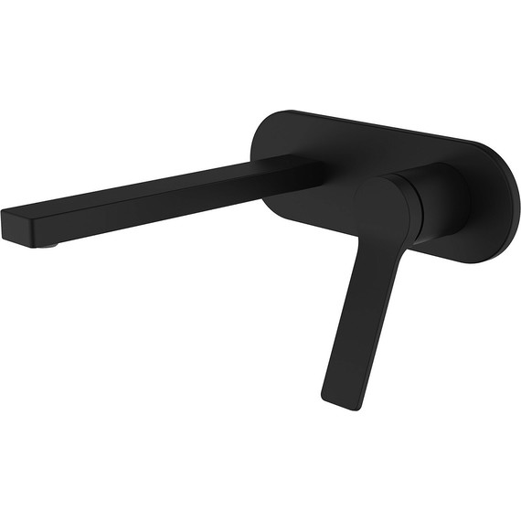 Смеситель для раковины настенный Azario Vise AZ-VSA148330PA, черный, Цвет производителя: чёрный - фото 