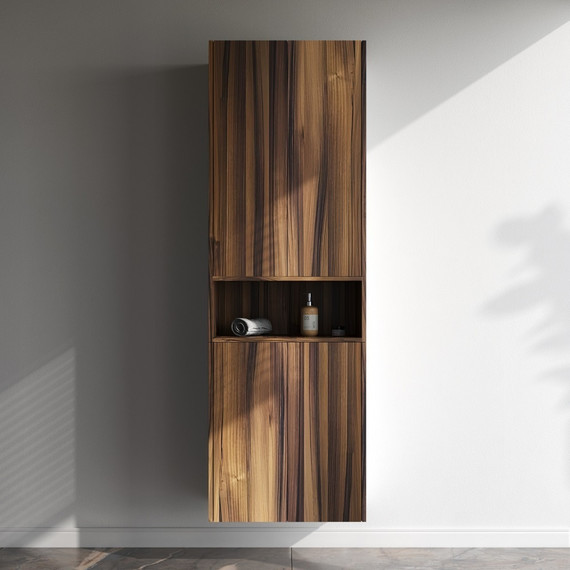 Пенал подвесной Am.Pm Func 60 см M8FCH06029OF+M8FCH0602OF+M8FOH0601OF, дуб крафт - фото 