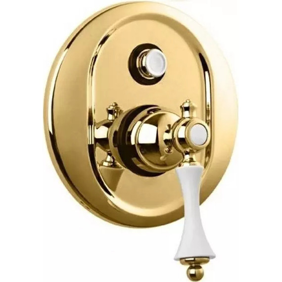 Смеситель для ванны Cezares MARGOT-VDIM-03/24-Bi, золото 24 карат, Цвет производителя: золото - фото 