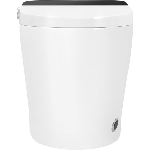 Унитаз-биде приставной электронный с импульсным смывом Abber Bequem AC1116S с крышкой микролифт - фото 6