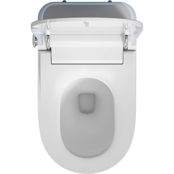 Унитаз-биде приставной электронный безободковый с импульсным смывом Abber Bequem AC1117S с крышкой микролифт - фото 13
