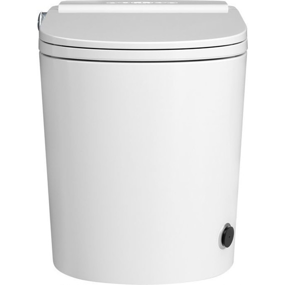 Унитаз-биде приставной электронный безободковый с импульсным смывом Abber Bequem AC1117S с крышкой микролифт - фото 10