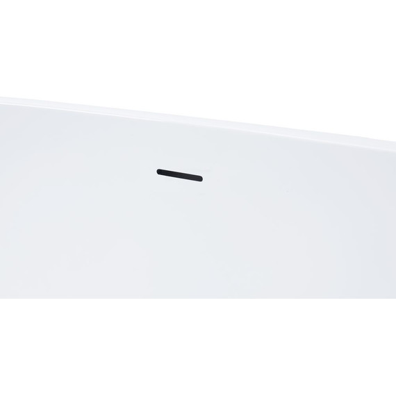 Ванна отдельностоящая Grossman Classic 170x80 см GR-2501MB, черный матовый - фото 6