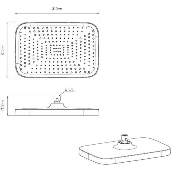 Душевая система для душа Vincea VSFW-4211CH - фото 12