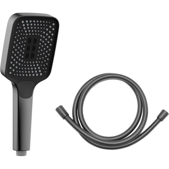 Душевая система для душа Vincea VSFW-4211GM, вороненая сталь - фото 4