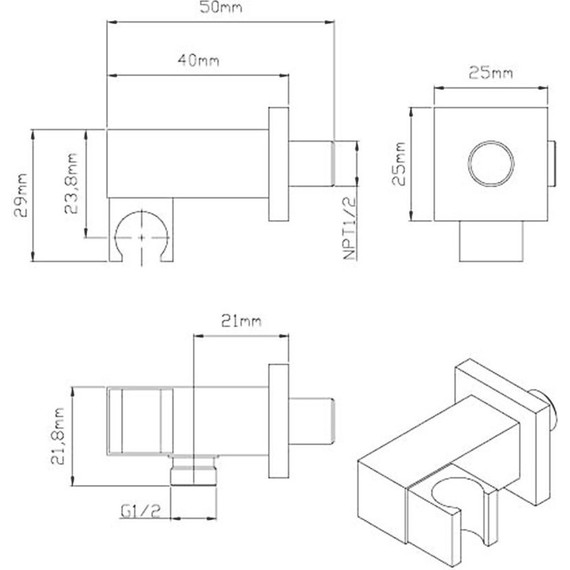 Душевая система для душа Vincea VSFW-4211RCH - фото 13