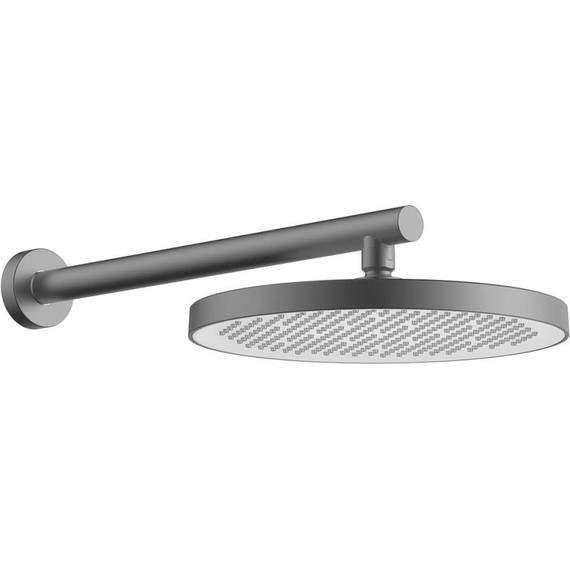Душевая система для душа с термостатом Vincea VSFW-422T2GM, вороненая сталь - фото 5