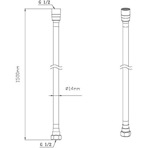 Душевая система для ванны с термостатом Vincea VSFW-431T1RCH - фото 14