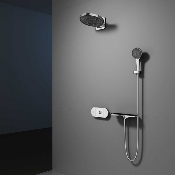 Душевая система для ванны с термостатом Vincea Futura VSFW-2F12TCH - фото 2