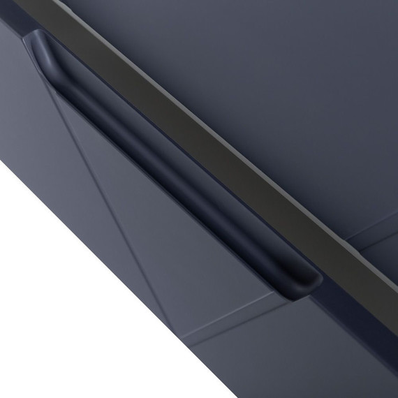 Тумба подвесная с раковиной BelBagno VITTORIA-800-2C-SO-GO-P 80 см, Grigio Opaco (раковина BB800/450-LV-ART-AST-NERO) - фото 12