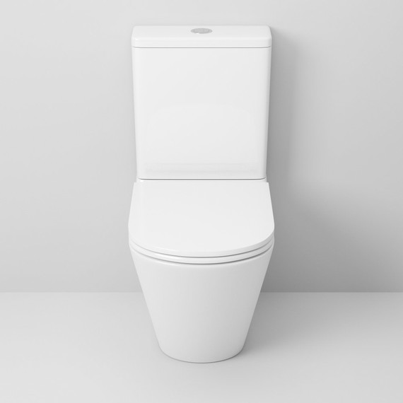 Унитаз-компакт безободковый Grossman GR-4449S с крышкой микролифт, Цвет производителя: белый - фото 4