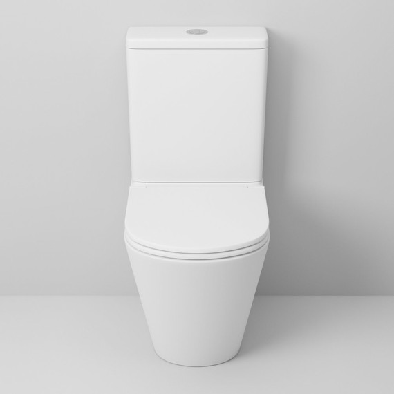 Унитаз-компакт безободковый Grossman GR-4450MS с крышкой микролифт, Цвет производителя: белый матовый - фото 4