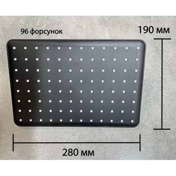 Душевая стойка Haiba HB24817-7, чёрный матовый - фото 6