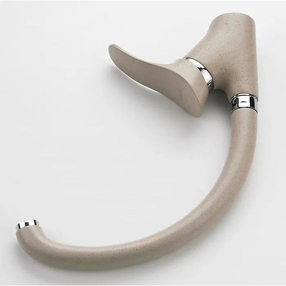 Смеситель для кухни Ledeme L4101K, бежевый - фото 3