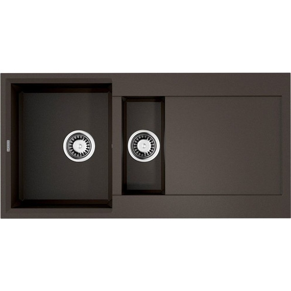 Кухонная мойка Omoikiri Sakaime 100-2-ES 4997219, espresso, Цвет производителя: espresso - фото 