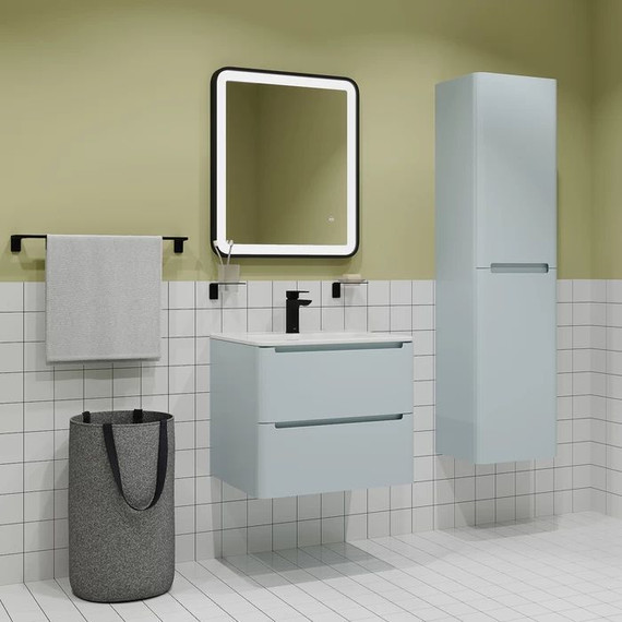 Пенал подвесной Iddis Edifice 40 см EDI40B0i97, голубой - фото 5