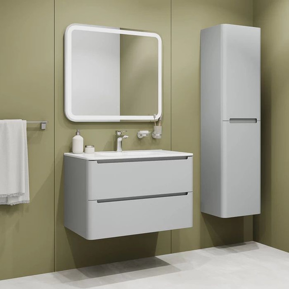 Пенал подвесной Iddis Edifice 40 см EDI40L0i97, светло-серый - фото 5